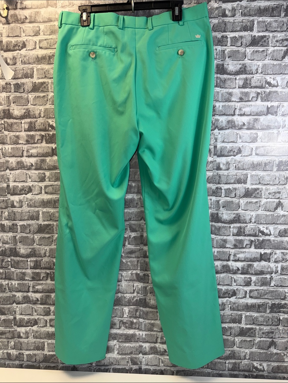 Men's Peter Millar Green Golf Pants — Classic Tailored Fit